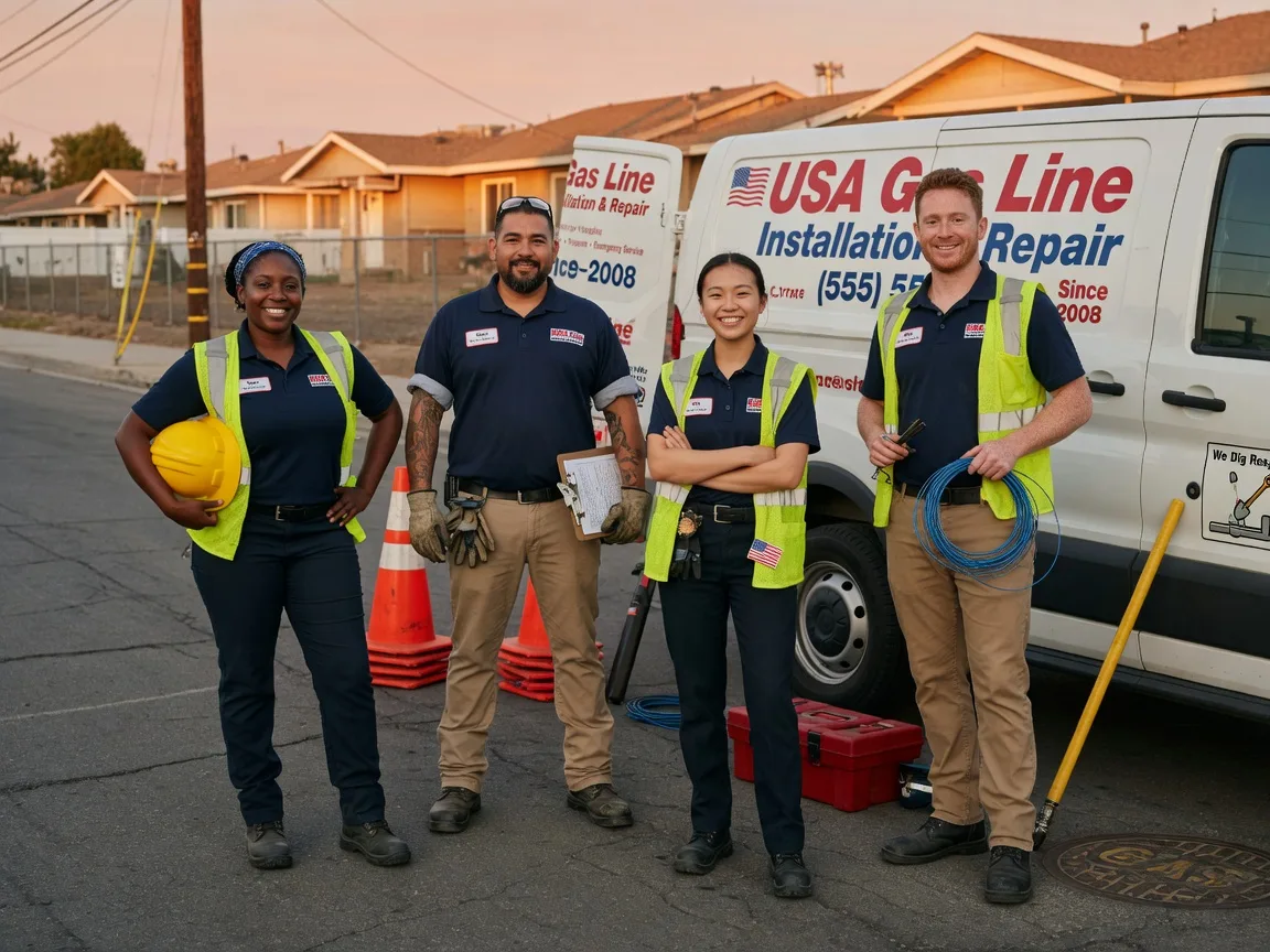 Gas Line Installation company in Courtland, KS